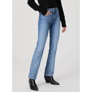 Paige Stella Straight Jean Distressed Denim Jeans Womens 30"